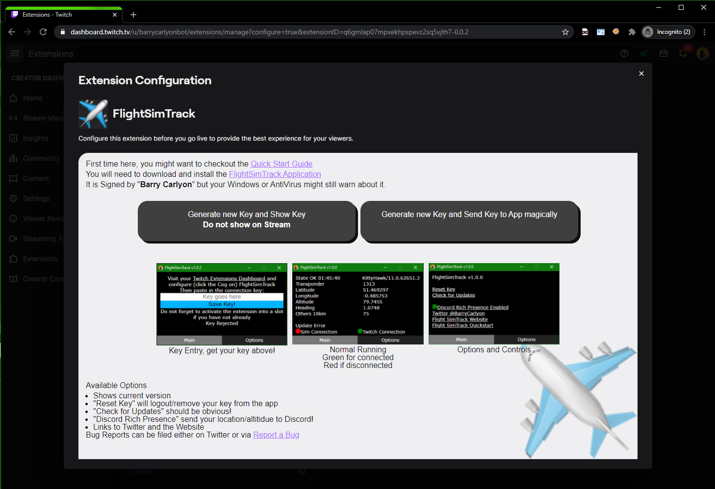 Twitch Configuration